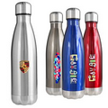 Atlantis 17oz Double Wall Vacuum Insulated Stainless Steel Bottle